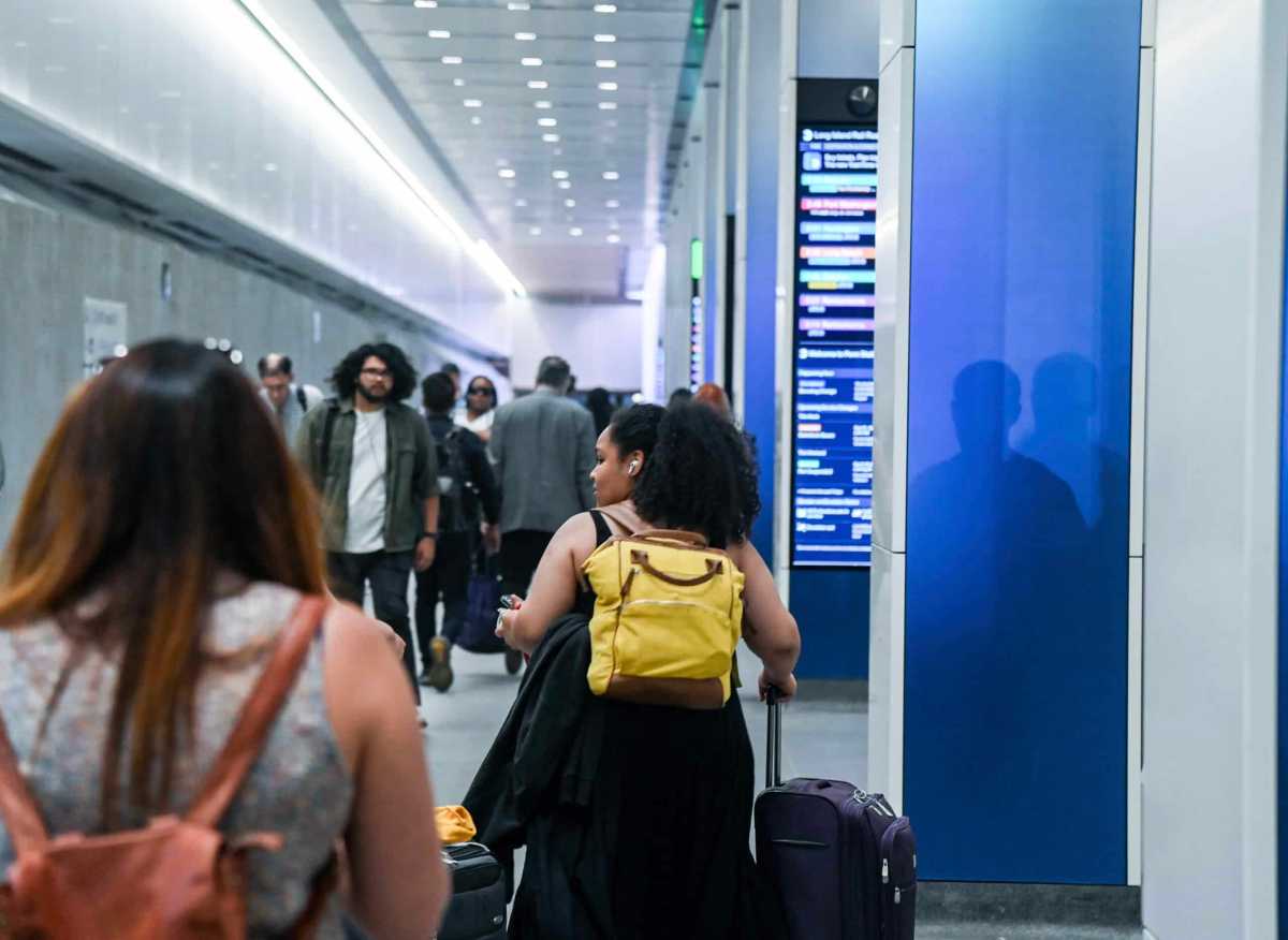 Penn Station concourse