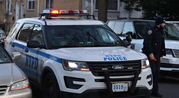 Two pedestrians fatally struck in Brooklyn over weekend 5 Police vehicle in Brooklyn
