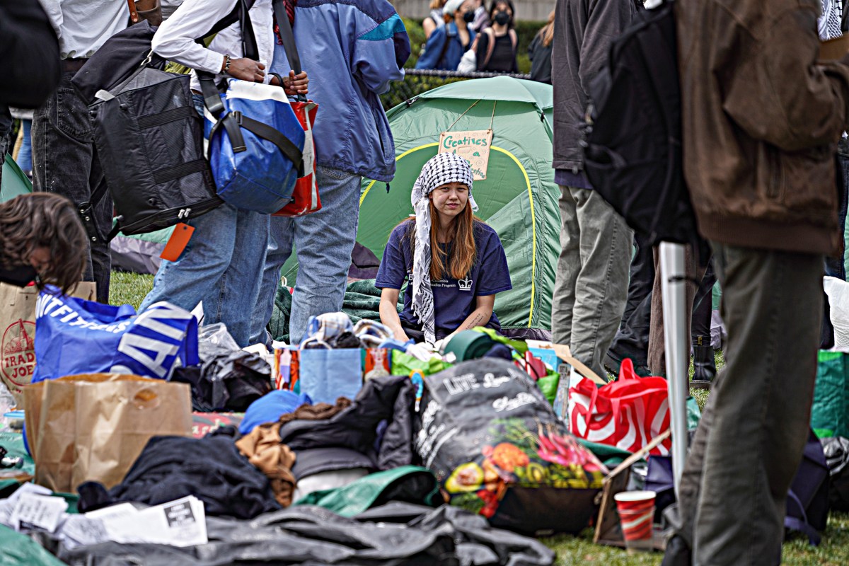 Columbia University protest: Pro-Palestine students enter second day of occupation 8 Palestine protesters
