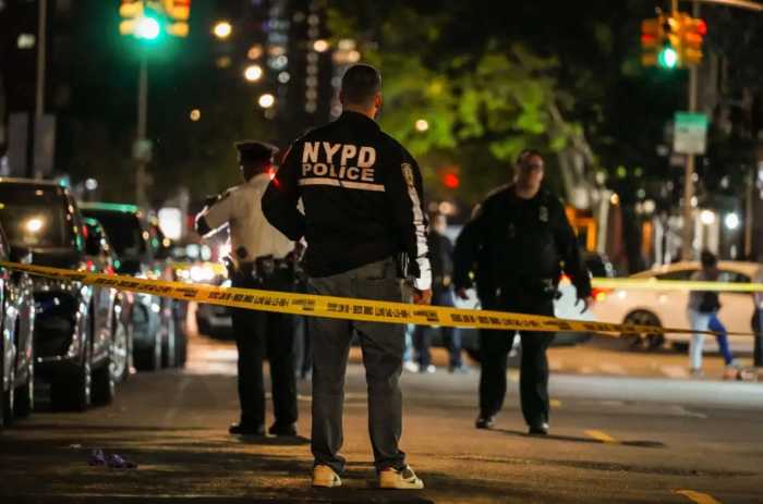Harlem crime scene