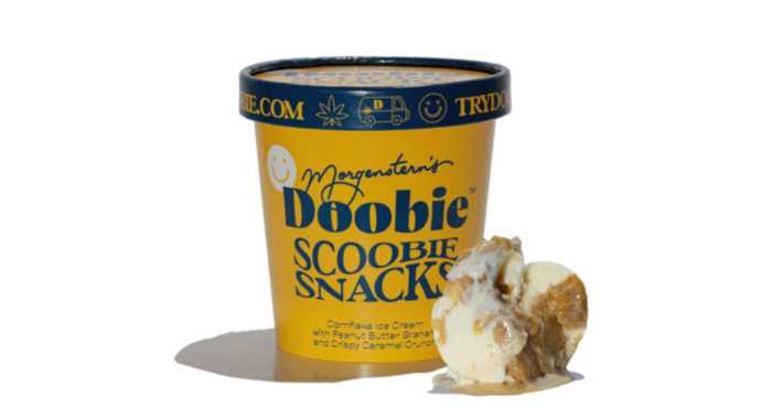 Doobie and Morgenstern’s Finest Ice Cream launch exclusive flavor to celebrate 4/20 8 Doobie pint of Doobie Scoobie Snacks