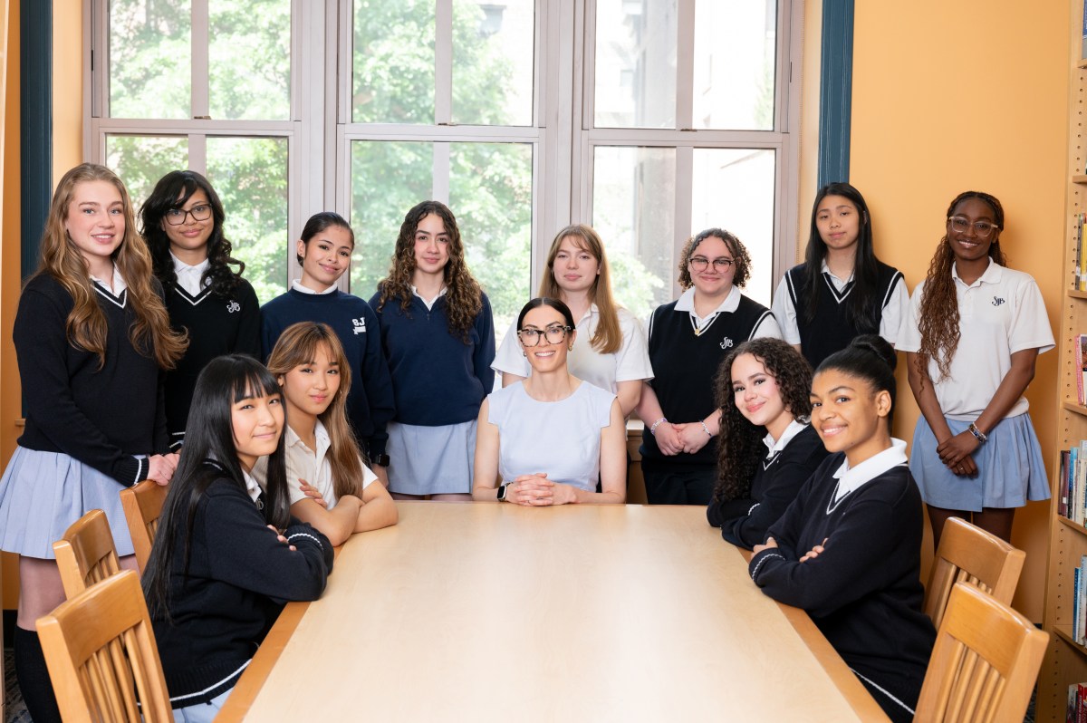 St. Jean Baptiste High School names new Head of School 3 Lauren Mateo, Samantha Mateo, Scarlett Collins and Marin De La Cruz, Moa Skrtic, Raysis Nunez, Jadyn Torres, Kiara Rodriguez, Noelle Lecomte, Victoria Pacheco, Katie Liang, and Layla Kennedy