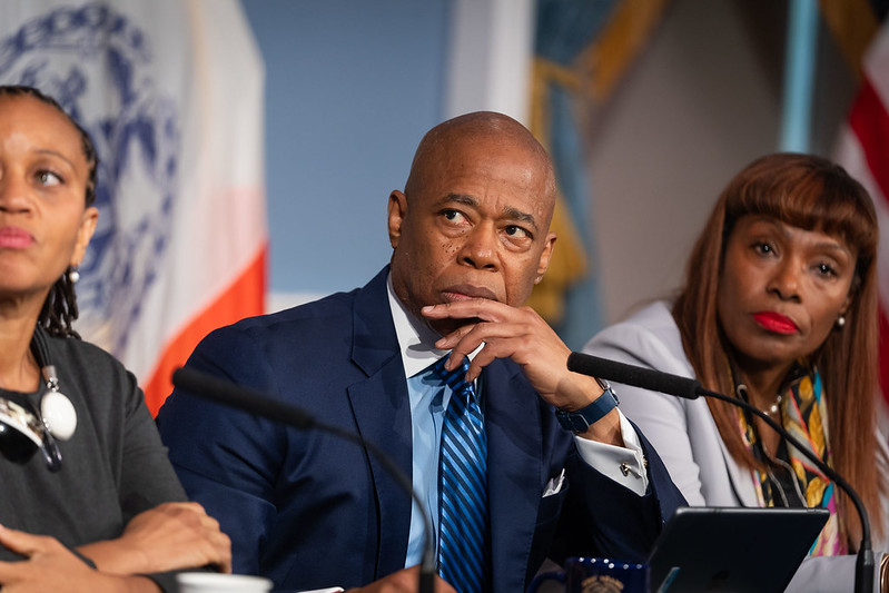 Mayor Eric Adams.