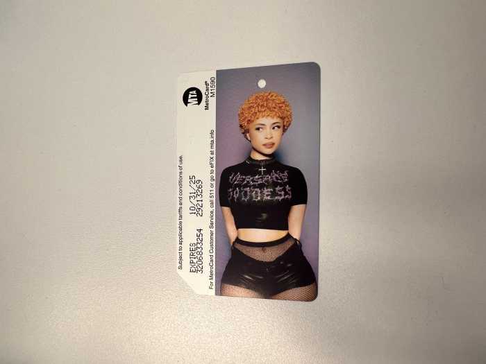 Ice Spice MetroCards available to commemorate Bronx rapper's forthcoming debut album 5 Ice Spice MetroCard
