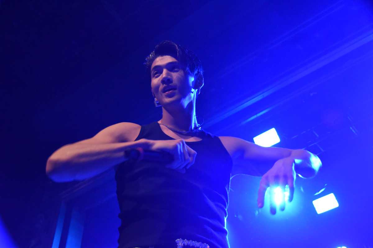 BM performs in the East Village.