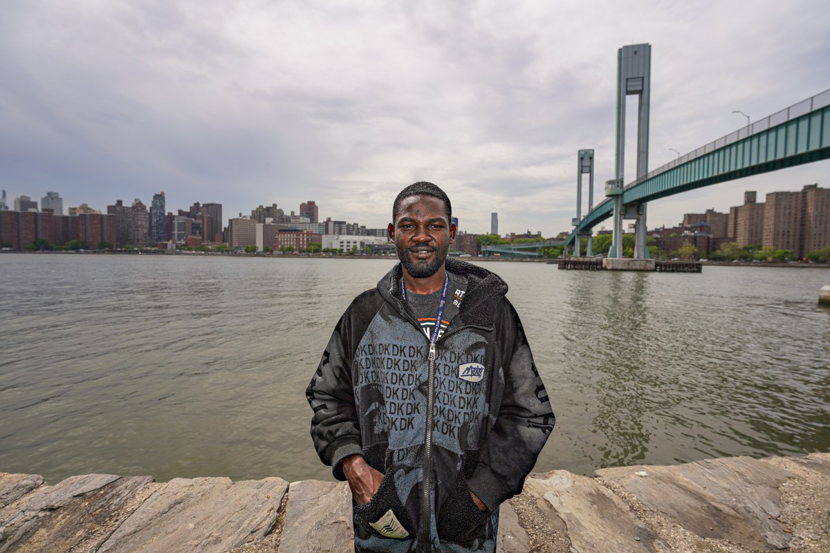 From the border to the Big Apple: One migrant's journey through hardship for asylum 13 Imam Adoum, 28, currently resides in Mayor Eric Adams’ Randall’s Island tent city