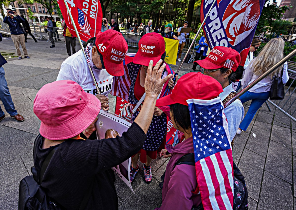 Trump verdict reaction: Devotees pray, opponents cheer - and convicted ex-president calls the whole thing 'rigged' 12
