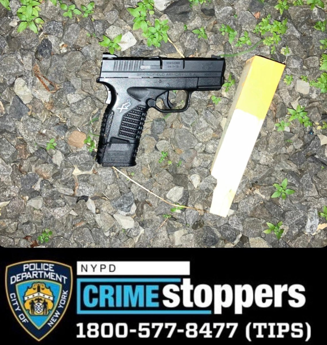 Gun recovered from man ina Brooklyn