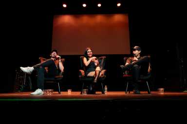The rise of podcasts among Gen-Z: A look at the success of LA-based show, Dropouts Podcast 22 A podcasting trio move from behind the screen to a sold-out show at Gramercy Theater on May 15.