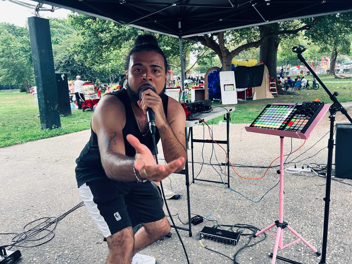 July Quin performs at Bronx Summer Jam in 2023.