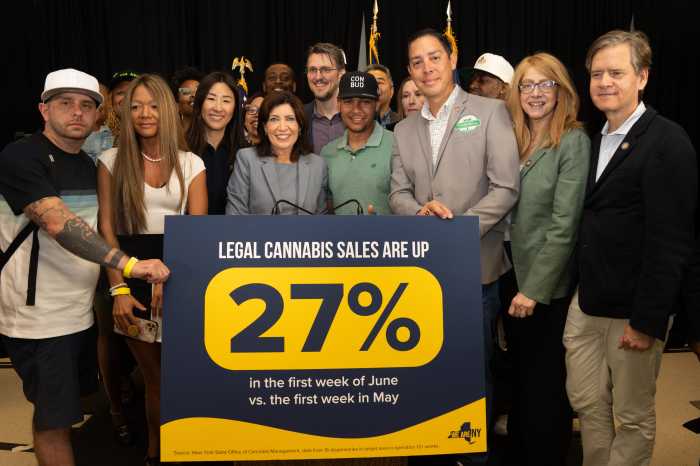 Cannabis in New York: More vendors, new home cultivation rules approved in June 16 Gov. Kathy Hochul with cannabis activists