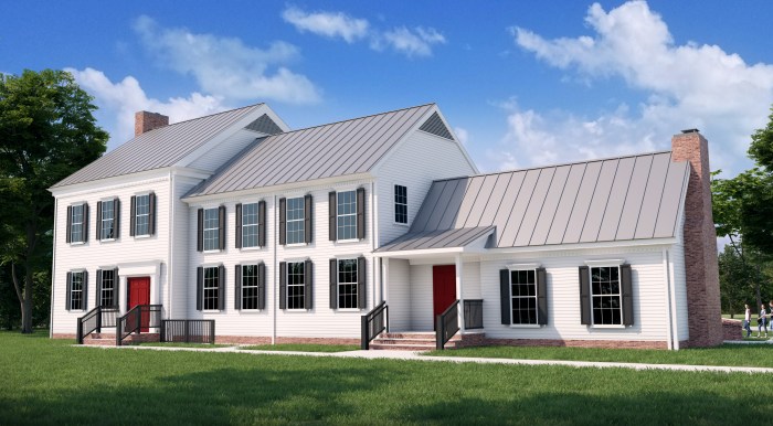 Rendering of the final design of Cole House