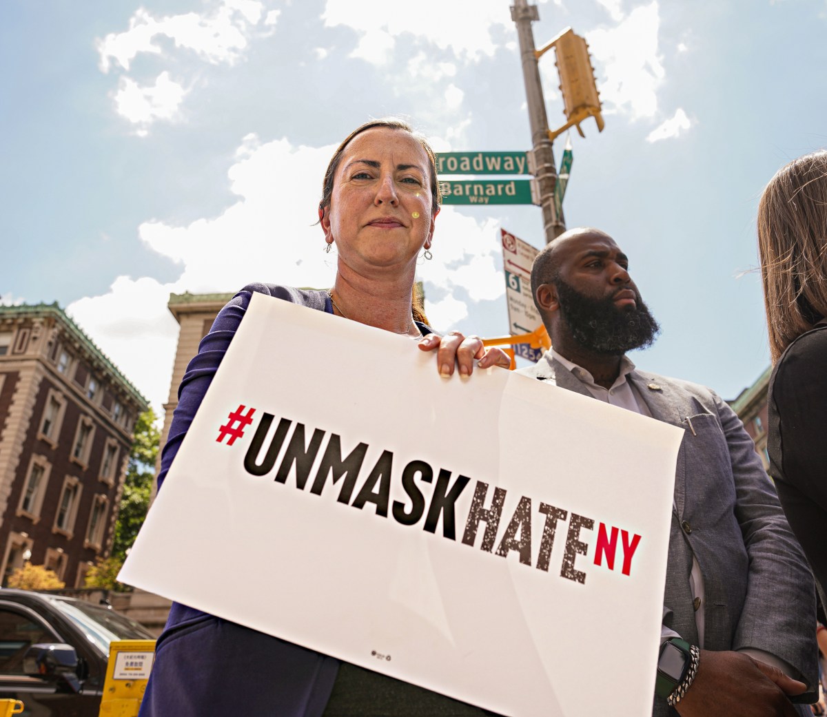 Pols, advocates in New York seek mask ban, comparing protesters' use of face coverings to KKK hoods 6