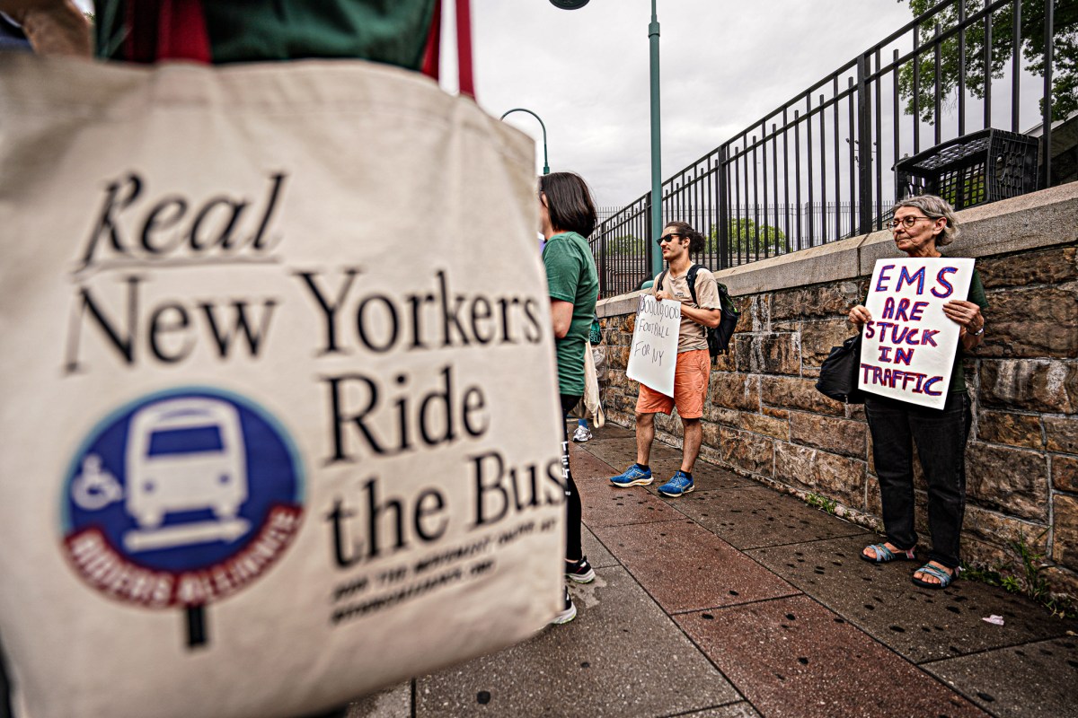 Brooklyn protesters fume over congestion pricing delay: 'Kathy Hochul has betrayed us' 16
