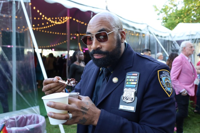 What NYC's 'vegan' mayor served at this year's Pride party 9 Officer Phillips
