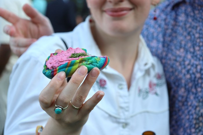 What NYC's 'vegan' mayor served at this year's Pride party 8 Gracie Mansion's Pride party