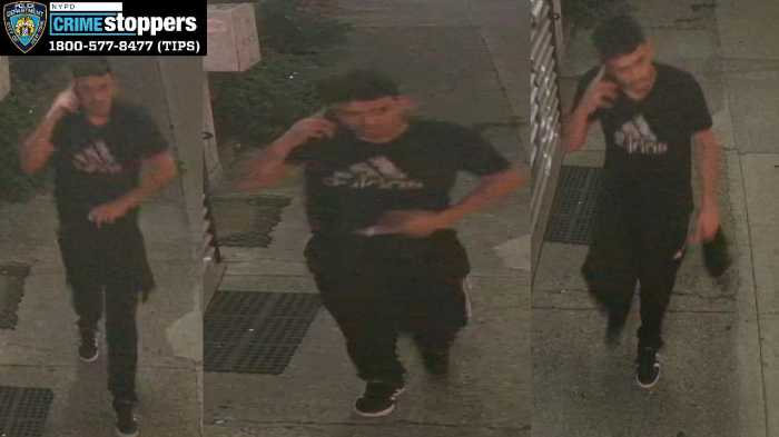 Brooklyn shooting carnage: NYPD releases images of gunman behind two murders in seven minutes 6 The NYPD have released new images of the man they believe gunned down three people near a Brooklyn migrant shelter on Sunday night, leaving two men dead and another still fighting for his life.