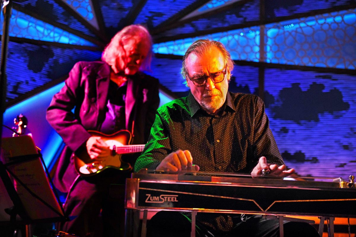 Jonathan Gregg brings his love of steel guitar to two very different bands 16