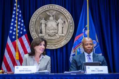 Gov. Hochul and Adom Mayor