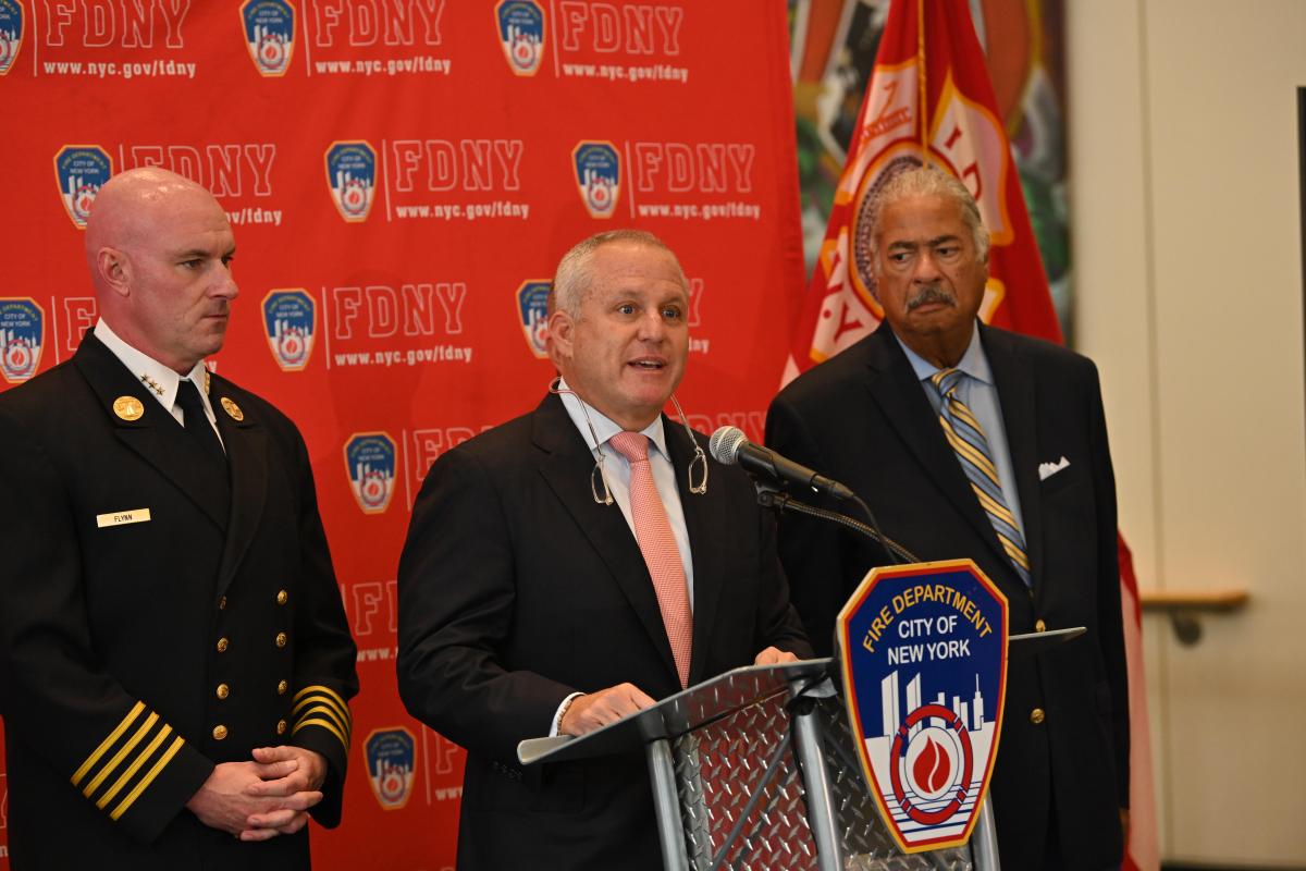 FDNY reports major progress in reducing lithium-Ion battery fires in 2024 2 FDNY commissioner Robert Tucker speaks about lithium-ion battery fires