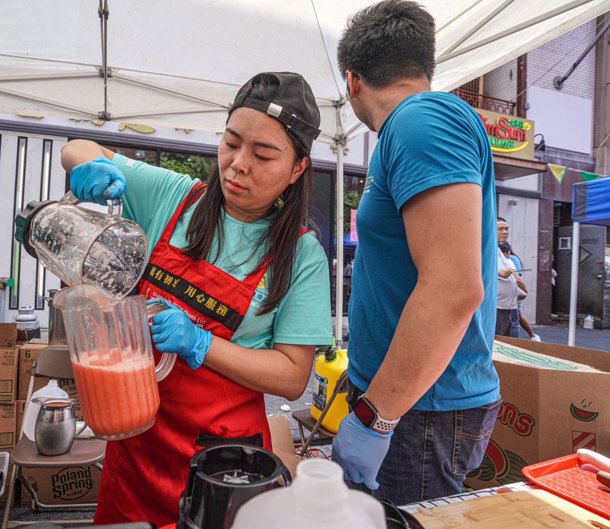 Cops bond with Chinatown residents at National Night Out Against Crime 7