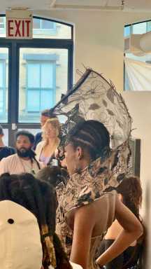 Designer Padina Bondar showcases eco-conscious looks during Fashion Week show in SoHo 27 Padina Bondar eco-conscious Fashion Week show
