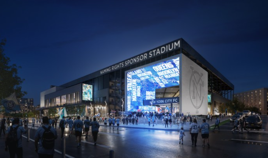 NYCFC reveals further details about Willets Point Stadium 3 The Cube NYCFC rendering