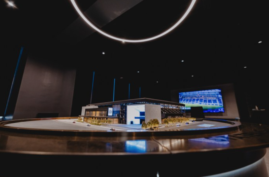 NYCFC reveals further details about Willets Point Stadium 4 Scale model NYCFC stadium