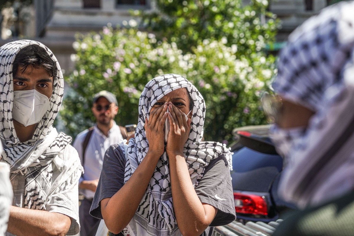 Reading, writing and rage: Columbia University and Barnard College see pro-Palestine protests on first day of fall classes 5 A slew of Palestine protesters marched back and forth outside of Barnard College on 3009 Broadway on Sept. 3
