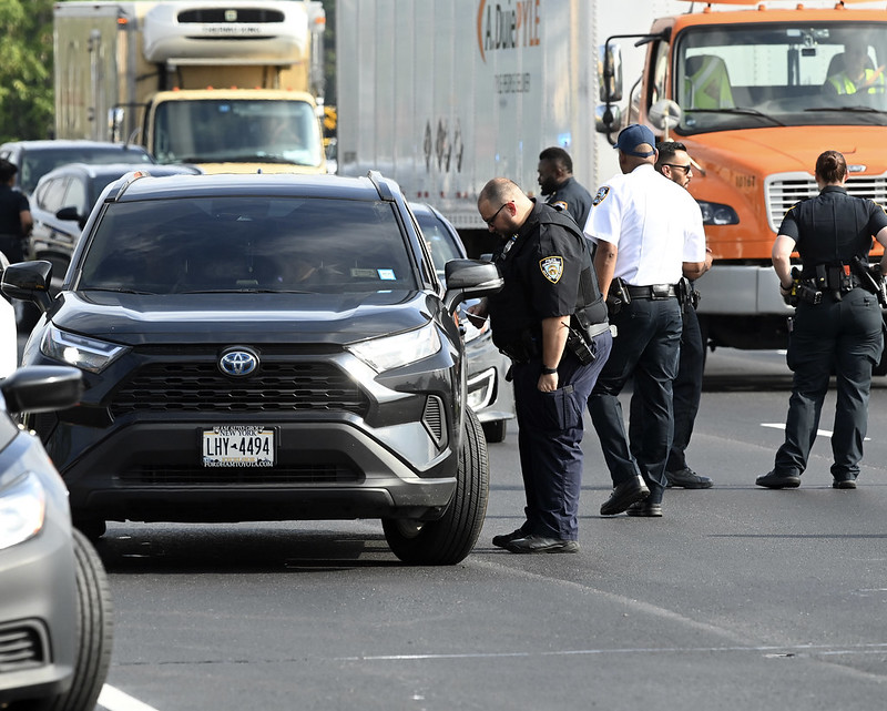 'Plate and Switch': NYC Council investigation finds Bronx has biggest problem with out-of-state license plates and 'ghost cars' 1 cops in NYC during a "ghost plates" operation
