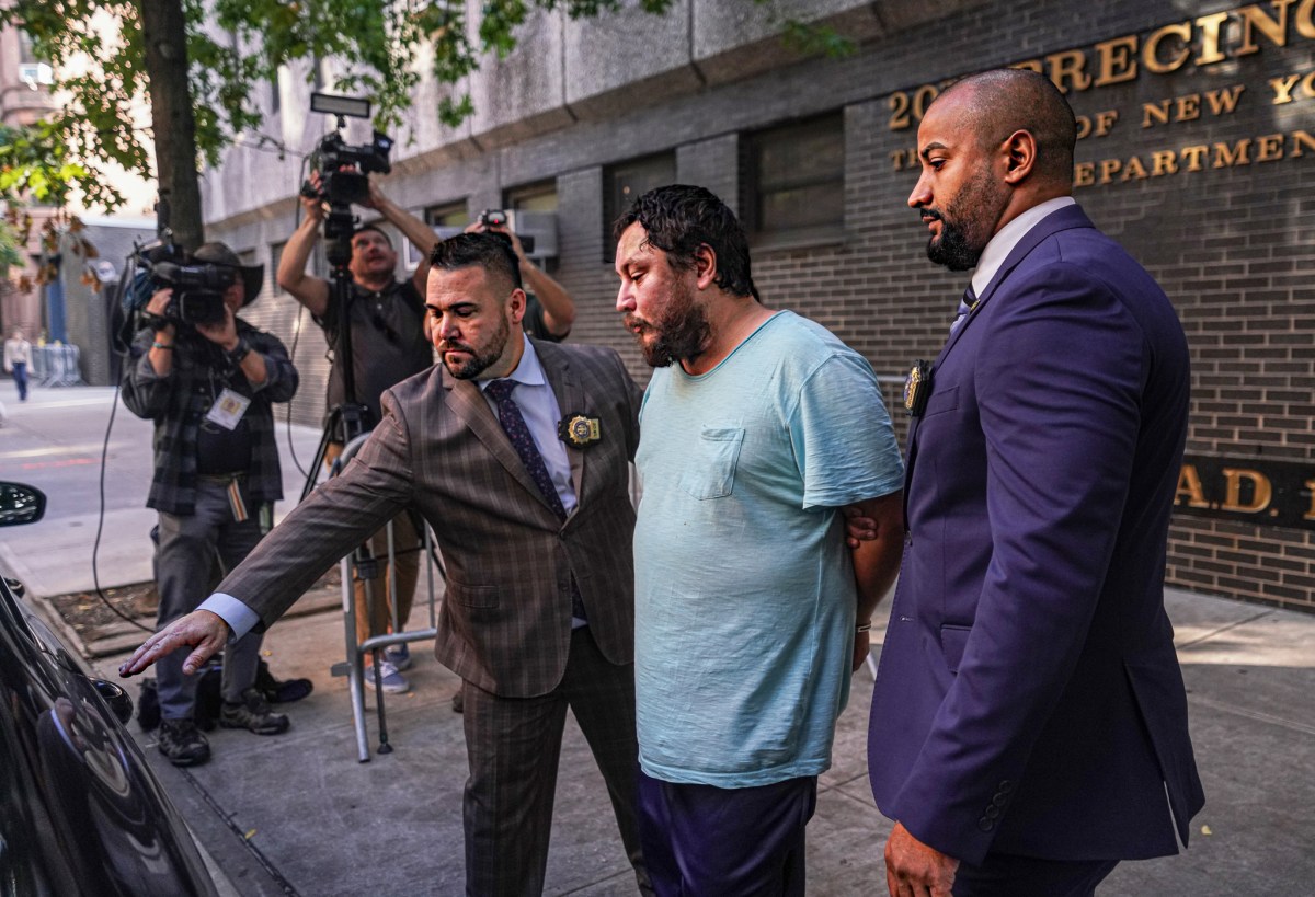 Police cuff brute for punching 81-year-old woman on Upper West Side 3