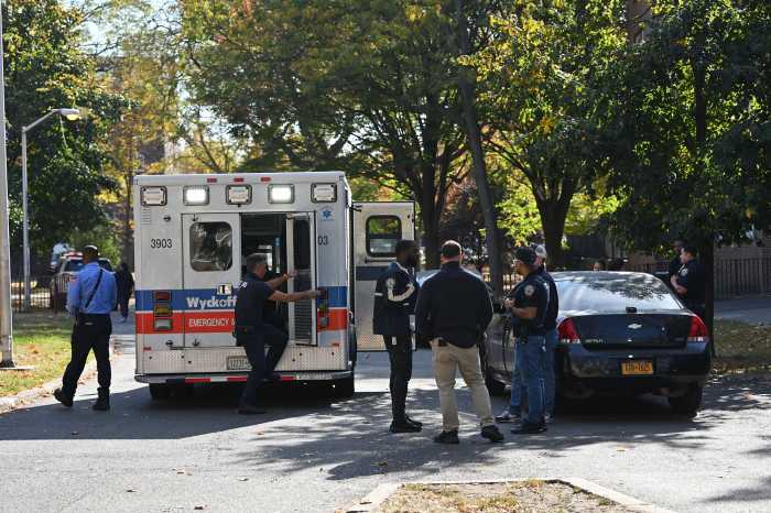 Daytime Halloween shooting in Brooklyn leaves two men wounded: cops 9 Halloween got off to a grim start in Brooklyn on Thursday afternoon after two men were injured in a brazen daylight shooting, authorities confirmed.
