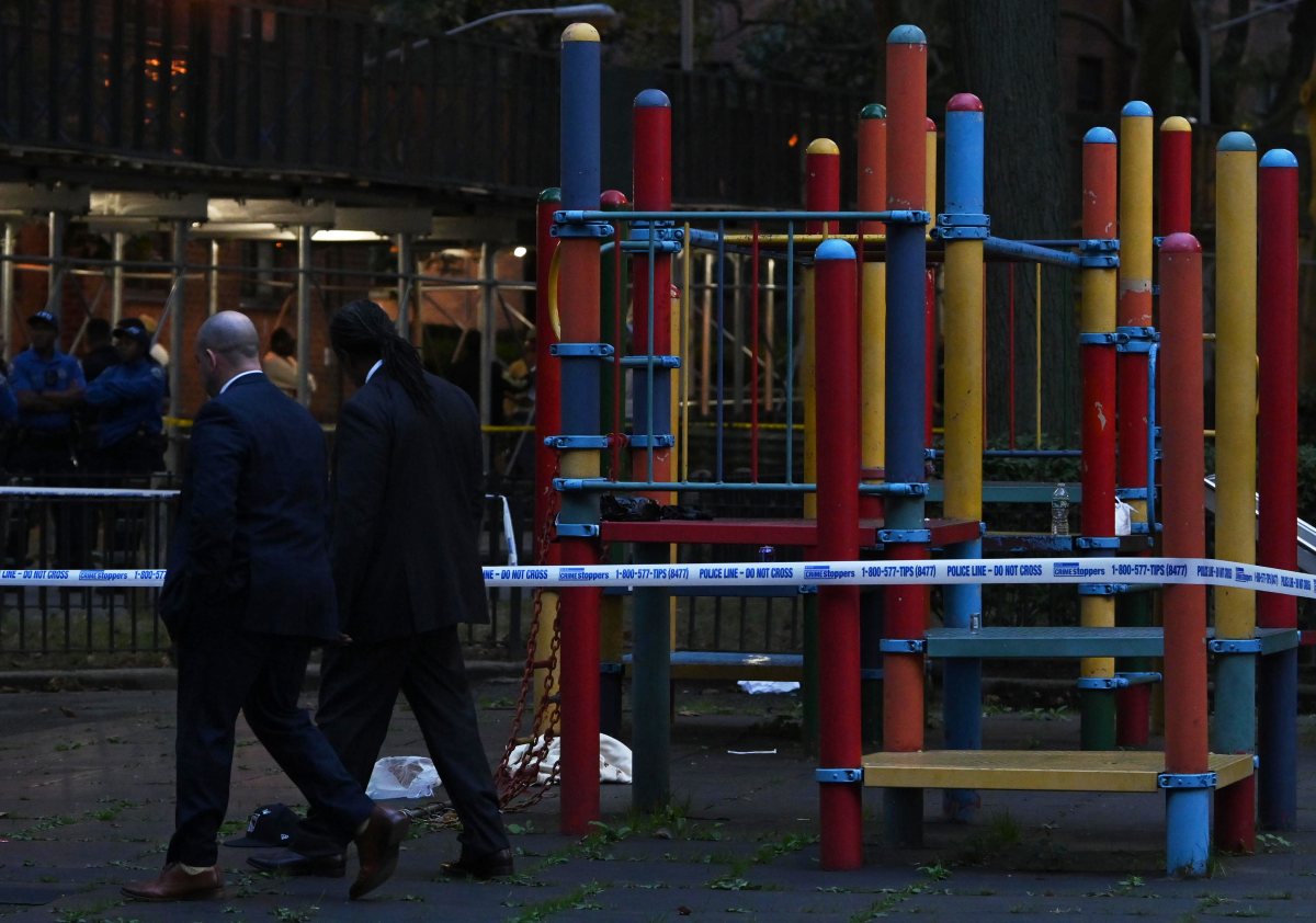 Triple shooting in Bed-Stuy leaves one dead and two injured 3 A triple shooting left a man dead and two others wounded following a shooting near a playground in the Lafayette Garden Houses.