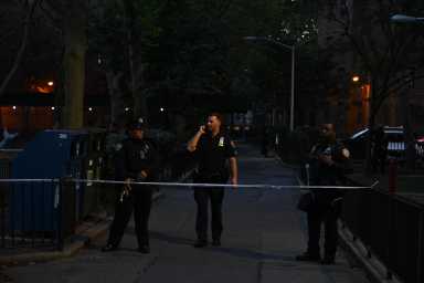 Triple shooting in Bed-Stuy leaves one dead and two injured 44 Police at crime scene