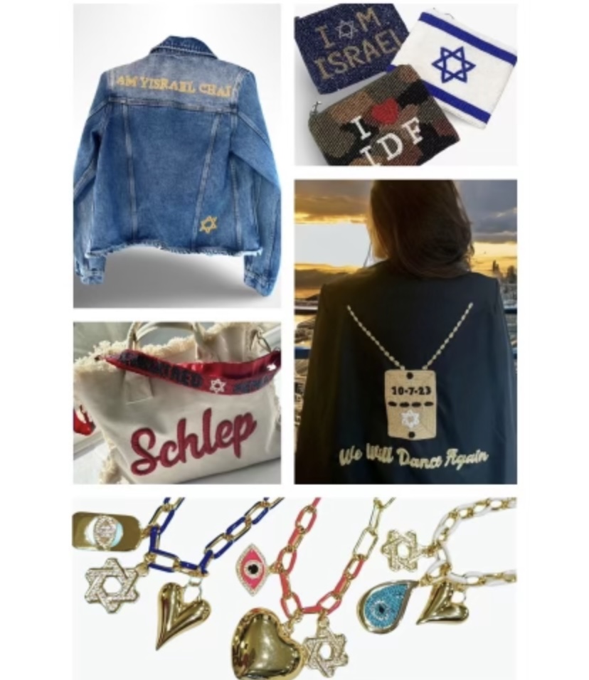 A day of remembrance: Events in NYC recognizing the Oct. 7 terror attacks in Israel 3 collage of clothes and jewelry