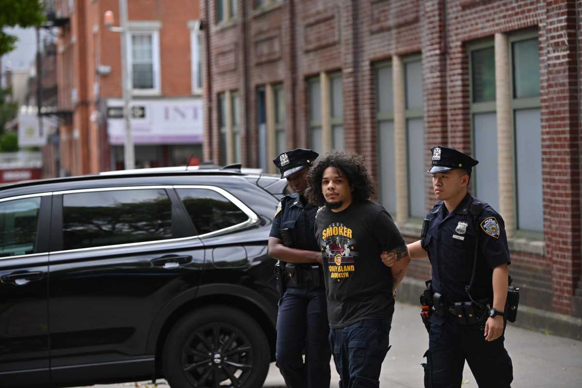 TWU Local 100 members rally at Brooklyn court after train worker assault 1 Police Make Arrest