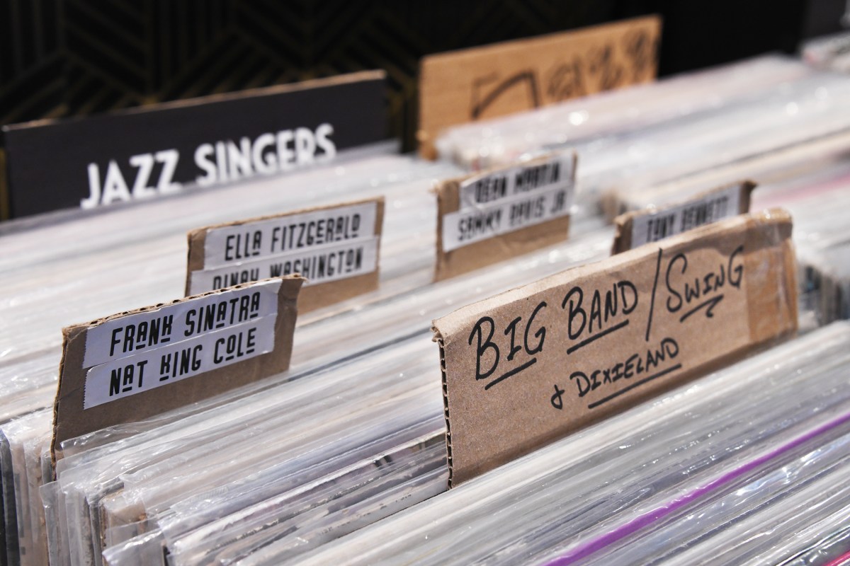 Big Band Jazz from the 30's is a personal favorite of the owner