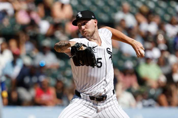 Mets hot stove: Big pitching names on their radar while team pursue slugger Juan Soto 8 USA; Chicago White Sox starting pitcher Garrett Crochet (45) delivers a pitch against the New York Mets during the first inning at Guaranteed Rate Field.