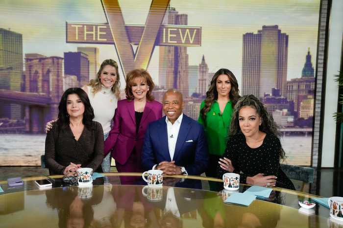 Mayor Adams avoids criticizing Trump’s pick of RFK Jr. as health secretary while on 'The View' 3 Mayor Eric Adams with the hosts of ABC's The View. Friday, Nov. 15, 2024.