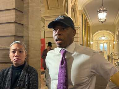 Mayor Eric Adams and First Deputy Mayor Maria Torres-Springer.