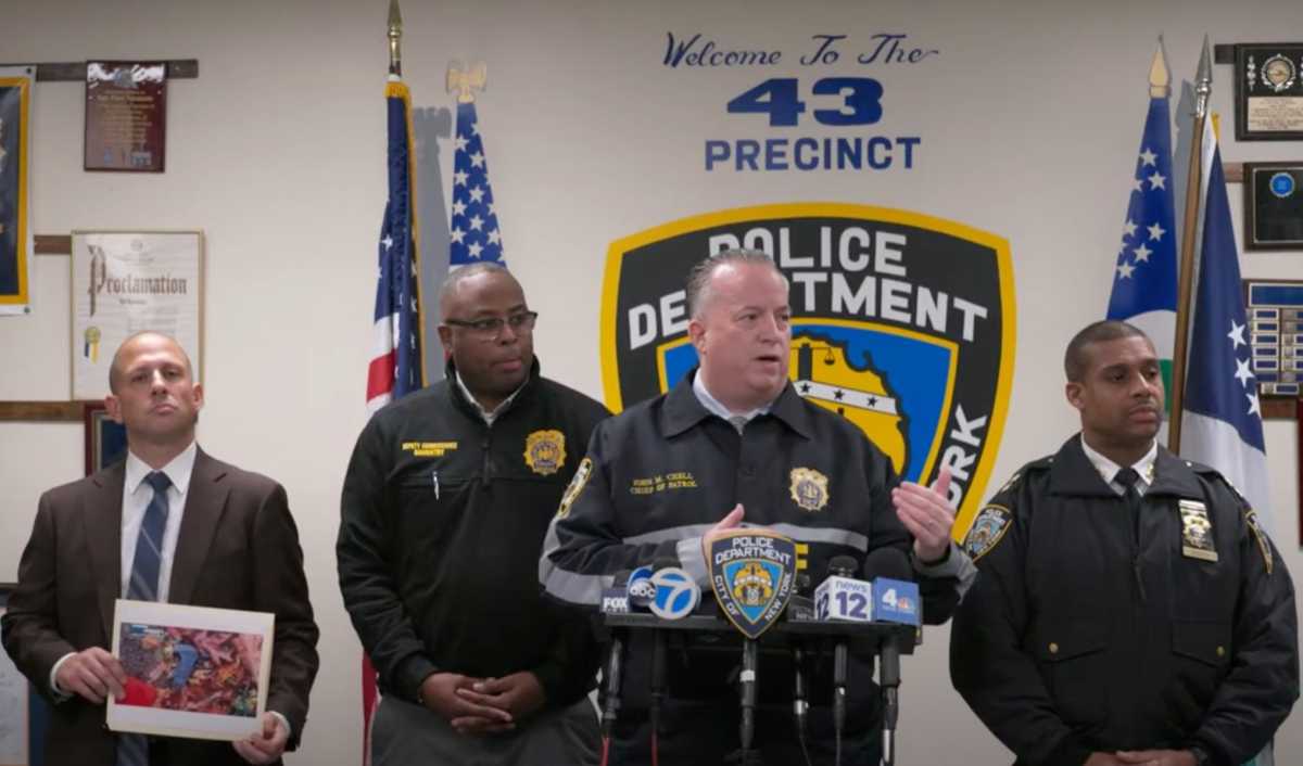 Chief of Patrol John Chell speaks about the Nov. 22, 2024 police-involved shooting in the Bronx.