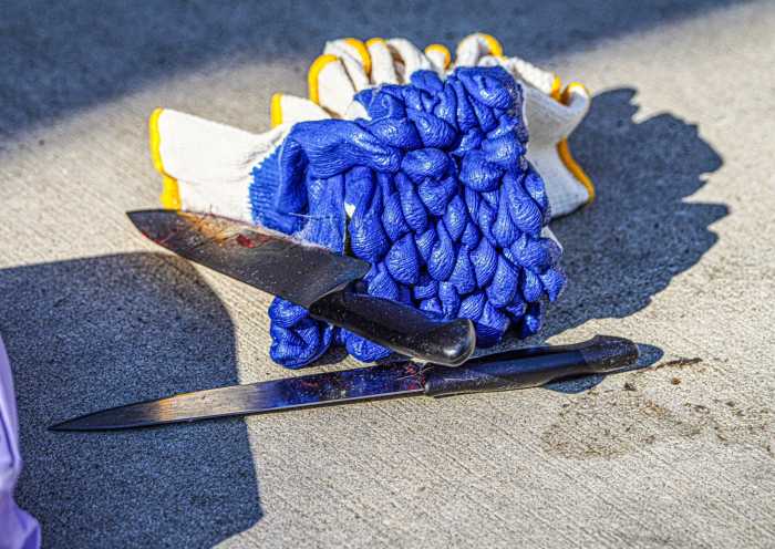 Manhattan stabbings leave three dead in unhinged spree: cops 6 Knifes