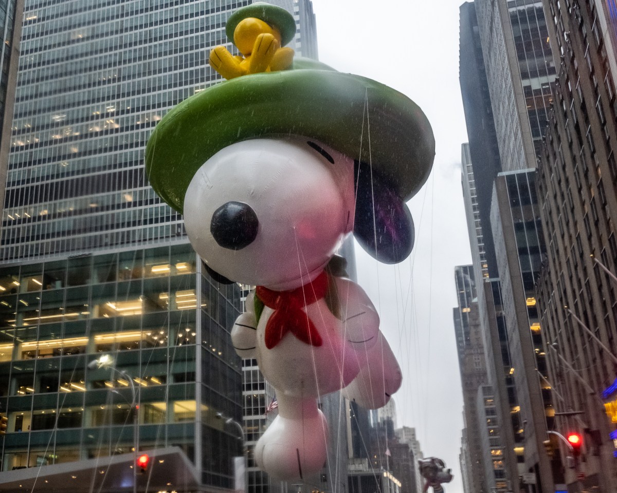 SEE IT: Spectators brave the rain to watch 98th annual Macy's Thanksgiving Day Parade 4