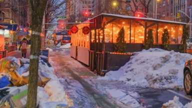 Outdoor dining: Time running out for NYC restaurants to dismantle roadway setups by Friday deadline 14 City restaurants wave goodbye to this semester of outdoor dining. All sheds must be taken down by the end of the week.