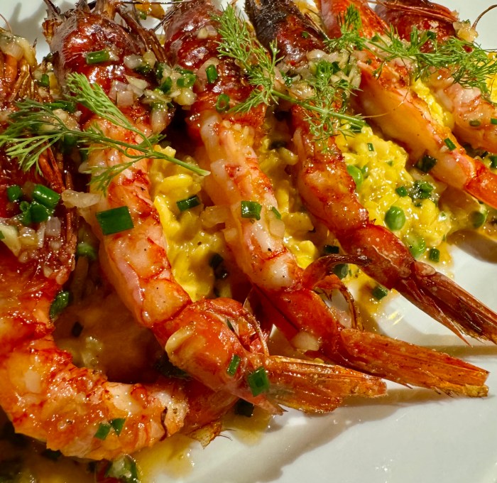 Empty plates: Why are so many NYC bars and restaurants struggling? New report offers answers 2 shrimp dish available at a NYC restaurant and bar