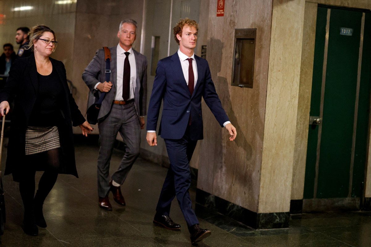 Vandals plastered Brooklyn F train with protest posters possibly tied to Daniel Penny trial and Jordan Neely's death 3