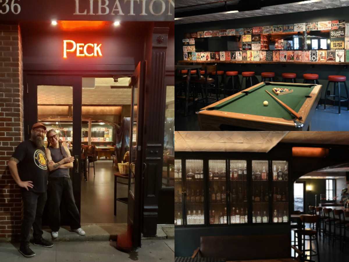 Peck Slip Social opens in Seaport: A whiskey wonderland blending Mediterranean and Asian flavors 1 Two Seaport locals open Peck Slip Social in the nabe, promising to be an elevated social hub.