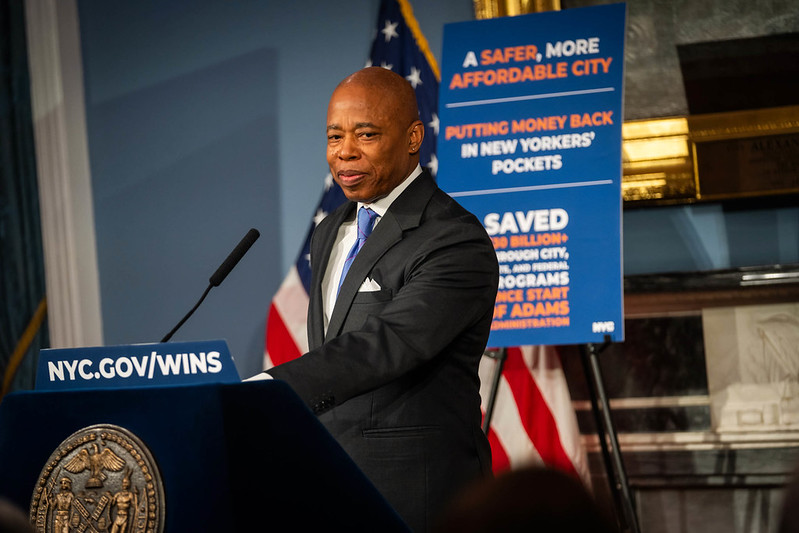 Mayor Adams outlines 'Bridge to Home' mental health program aiming to help stop subway violence, chronic homelessness 2 Mayor Adams at press conference