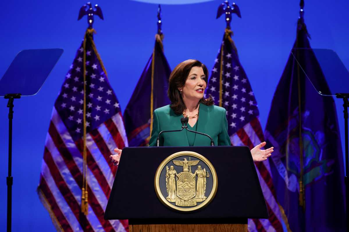 State of the State: Hochul gears up for reelection fight with affordability and crime focus 1 Gov. Kathy Hochul delivered her fourth State of the State address in Albany on Tuesday, Jan. 14, 2025.