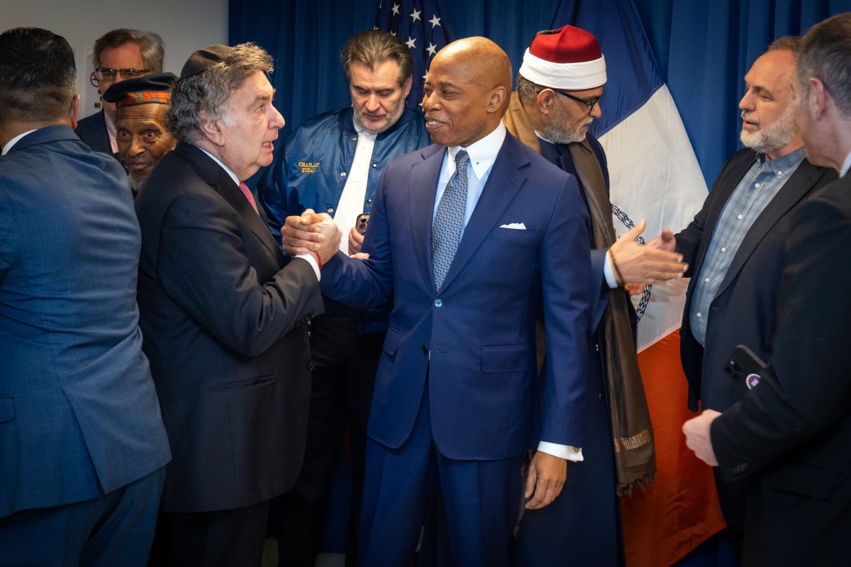 'Who started the stupid rumor?' Mayor Adams re-emerges with fiery speech slamming critics, denying resignation talk 2 Mayor Adams speaks at interfaith breakfast